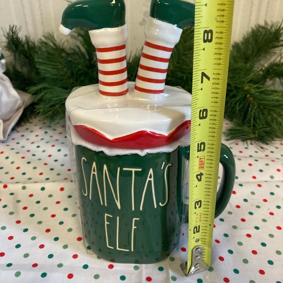 New Rae Dunn Santa Elf Topper Mug - Picture 6 of 6